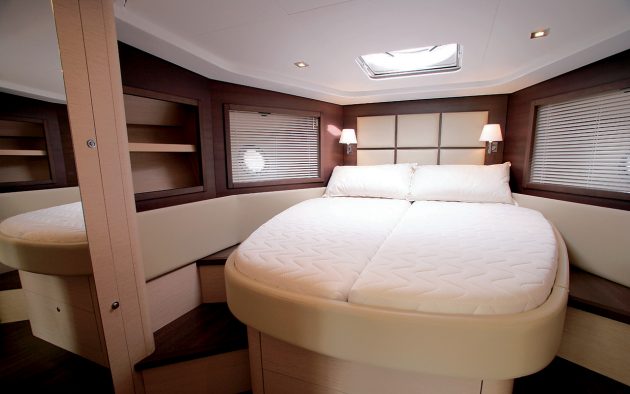 Beneteau-Monte-Carlo-47-review-forward-cabin-credit-Graham-Snook