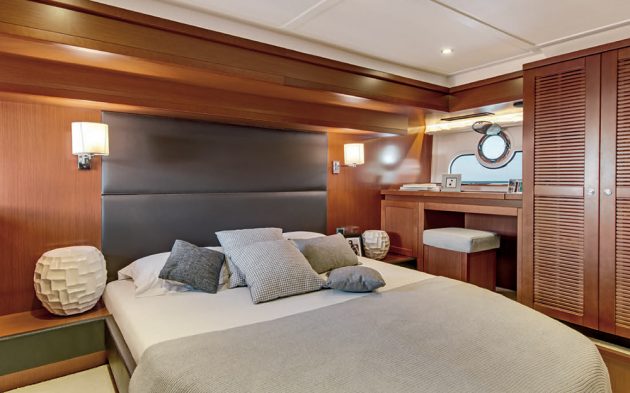 Bénéteau-Swift-Trawler-50 review-master-cabin-credit-Nicolas-Claris