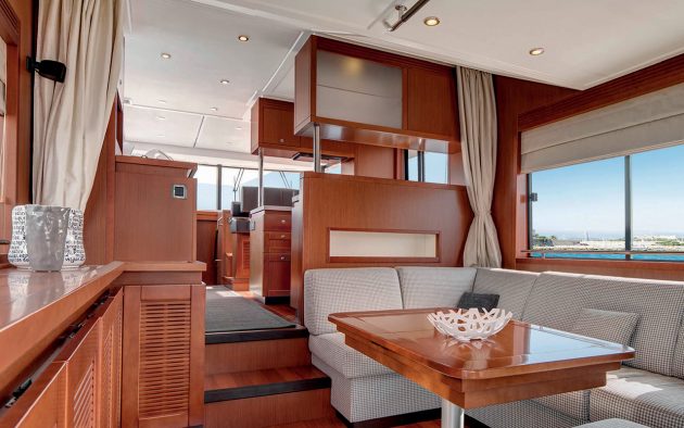 Bénéteau-Swift-Trawler-50 review-saloon-credit-Nicolas-Claris