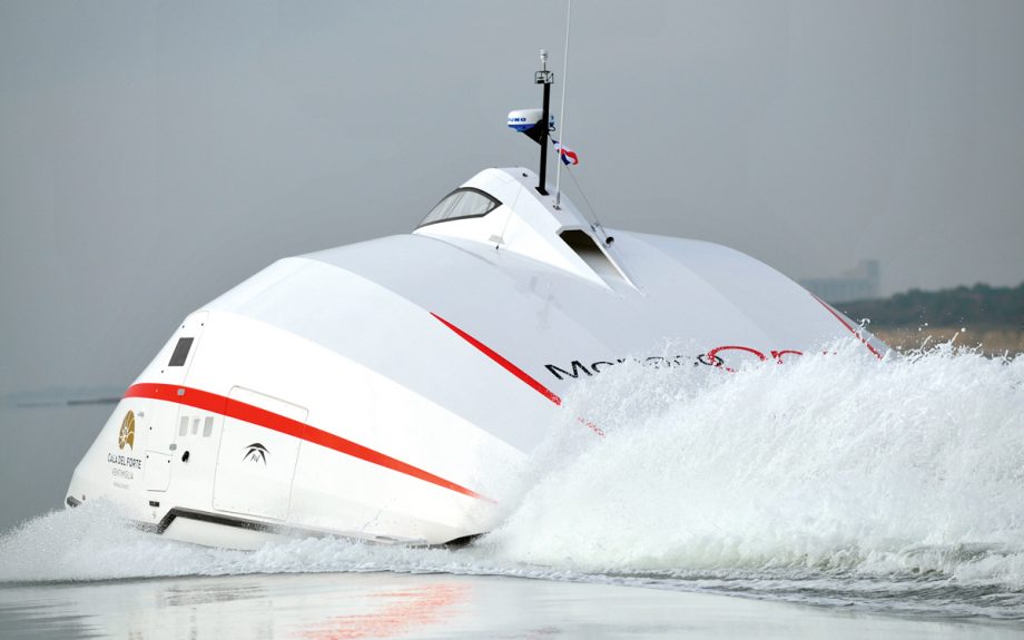 Is this aerodynamic A2V catamaran the shape of yachts to come?