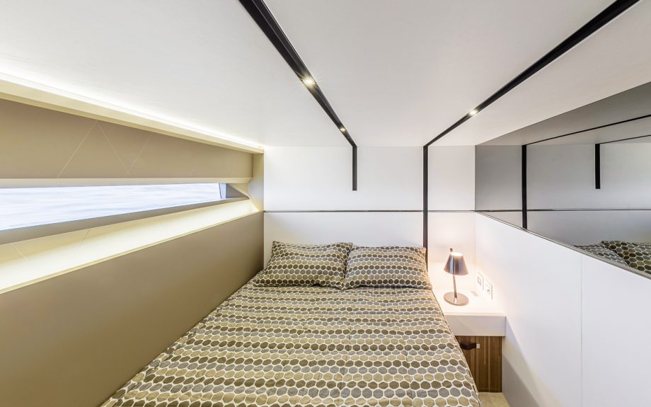 evo-r6-open-test-drive-review-interior-midships-cabin