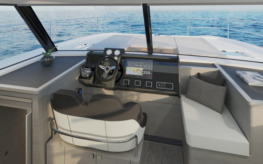 fountaine-pajot-my4s-helm-cannes-yachting-festival-2021