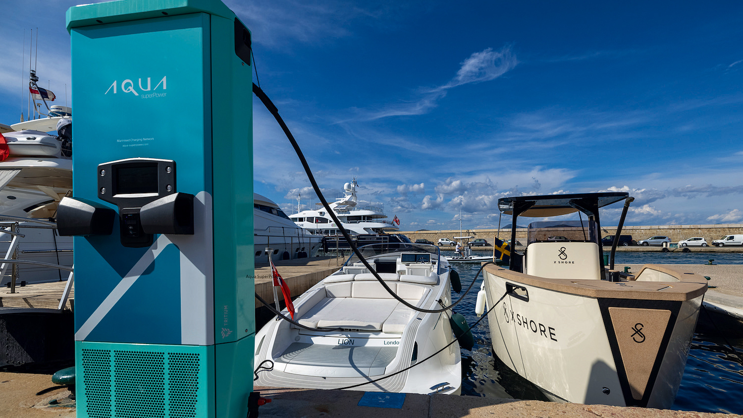 Electric boats boost MDL to install Aqua SuperPower charging points