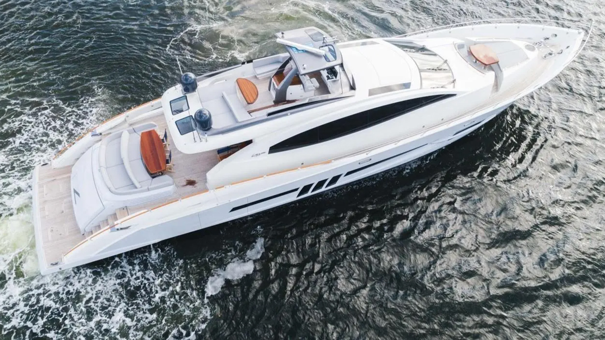 Lazzara 92 yacht tour: This $3m express cruiser is full of