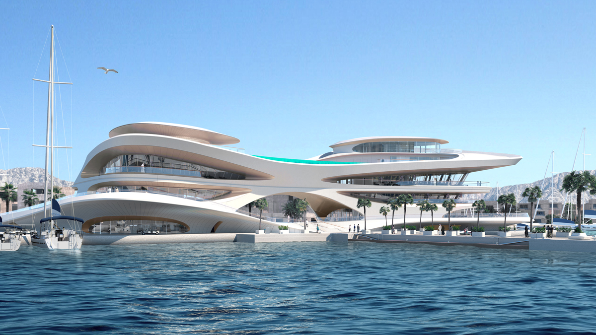 Triple Bay Yacht Club: Eroded rock inspires new Saudi Arabian yachting hub - Vimarsana News
