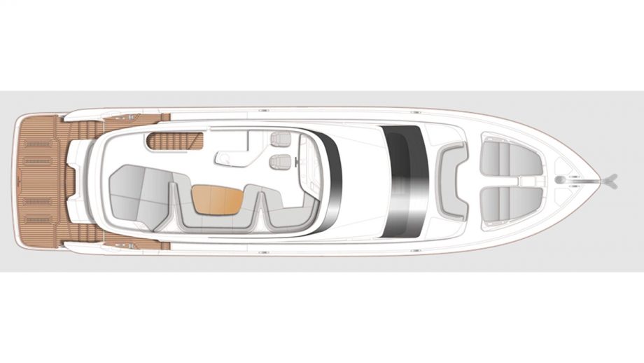 princess-f65-southampton-boat-show-2022-flybridge-layout