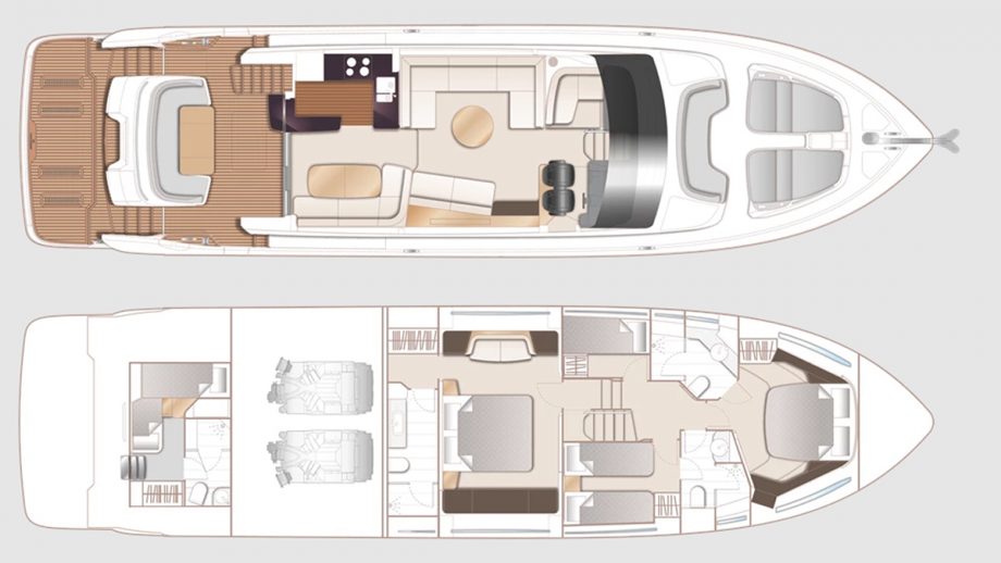 princess-f65-southampton-boat-show-2022-layout