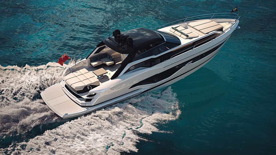 sunseeker-superhawk-55-aerial-running-shot