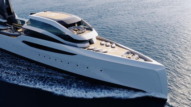 Feadship EXPV: Double deckhouse concept revealed at FLIBS 2022