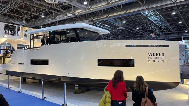 De Antonio D50 Coupé on display at Boot Dusseldorf 2023