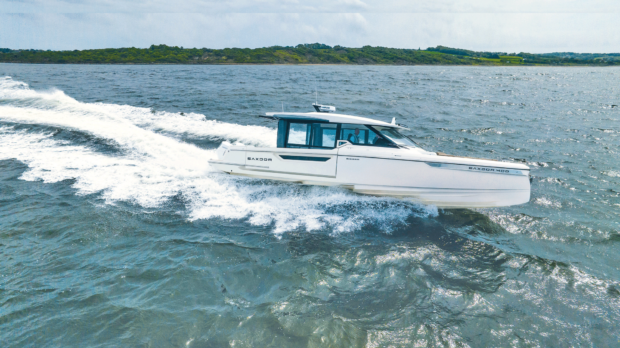 With the doors and terraces closed the 400GTC is a secure all-weather adventurer