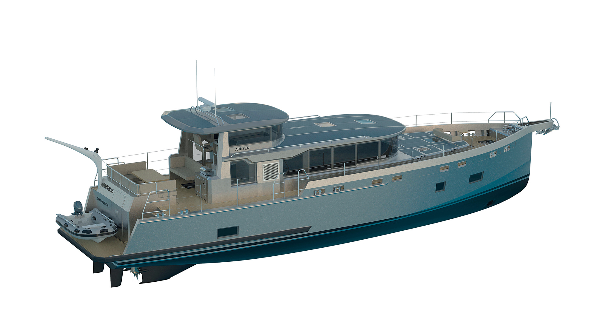 Arksen 65 first look: Brand new British explorer yacht