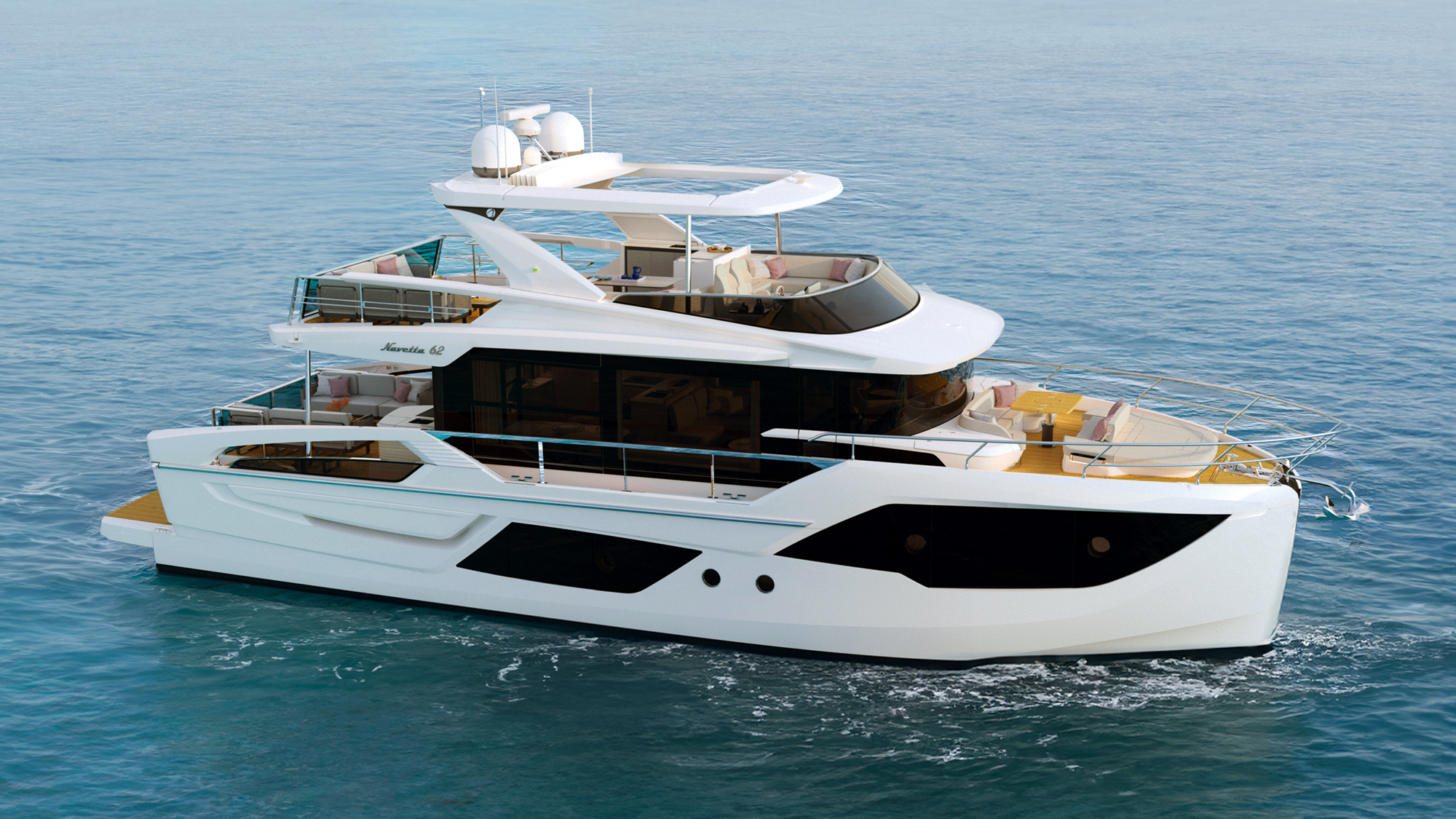 A pair of new Absolute motoryachts will arrive in spring 2025