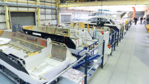 The Fairline factory