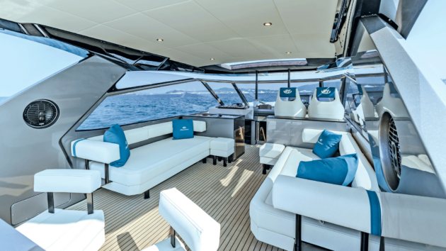 The all-aluminium 65 is dramatically styled