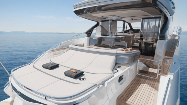 You can opt for an extra single cabin beneath the aft sunbed above the aft platform