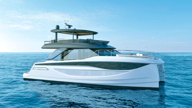 The Prestige M7 render in water