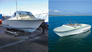 How I restored this abandoned classic Coronet motor yacht