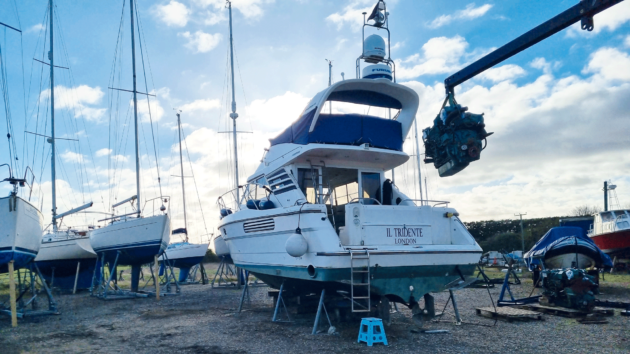 Glen’s Fairline Phantom 43 is constantly being upgraded to keep it up to date