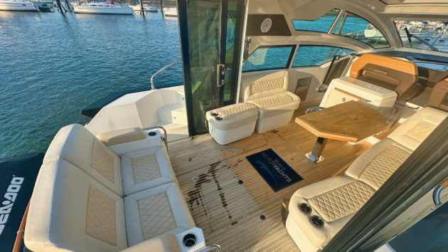 Folding doors and seat extensions are a great way to join up the indoor and outdoor spaces