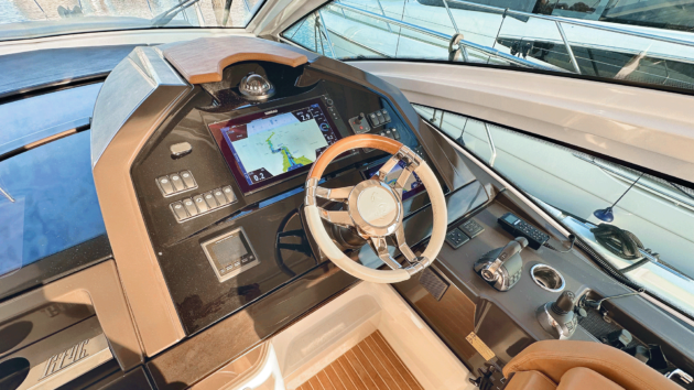 Volvo Penta’s sterndrive joystick makes close-quarters manoeuvring simple