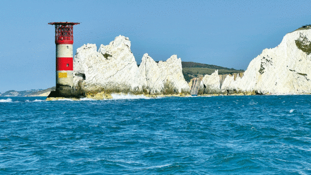 No Solent trip is complete without a visit to the Needles