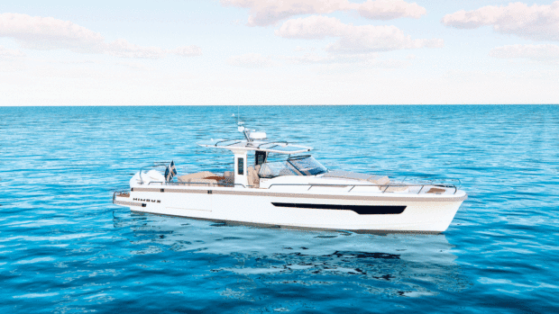 The Tender 12 majors on open deck space and convertible furniture