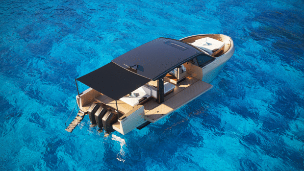 A full-beam hardtop and ultra-long terraces transform the day space