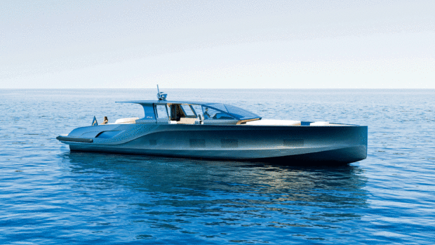 Voluptuous styling adds a touch of superyacht glamour to the flagship of the range