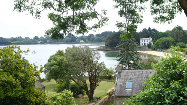 View from Saint Michel church on the Île aux Moines