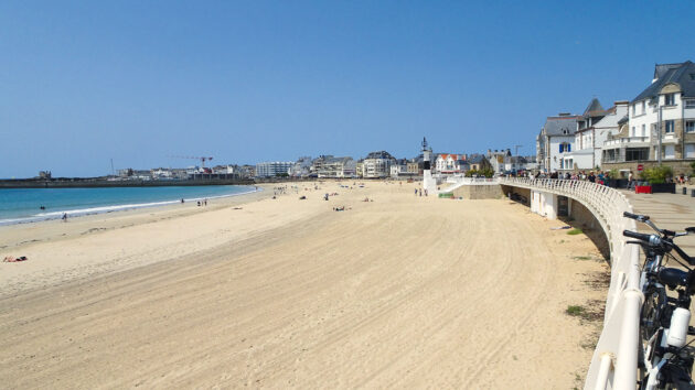 The seafront at Quiberon