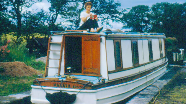 In Boggs Lock on the Staffordshire & Worcestershire canal in 1963 
