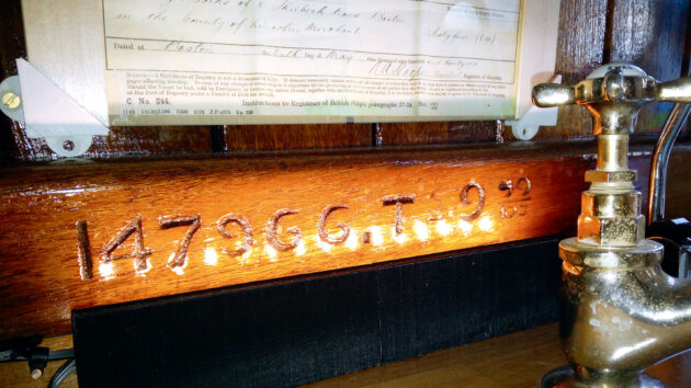 Malaya’s original registration number