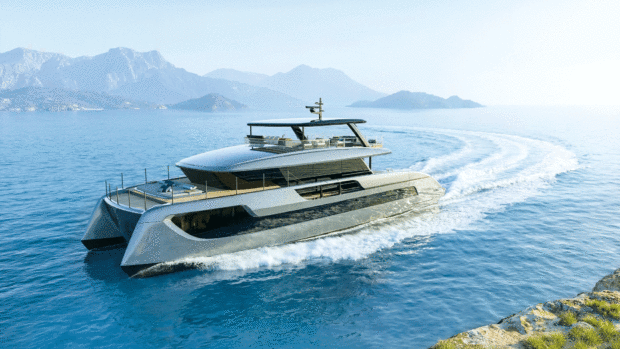Sunreef Ultima 88 render