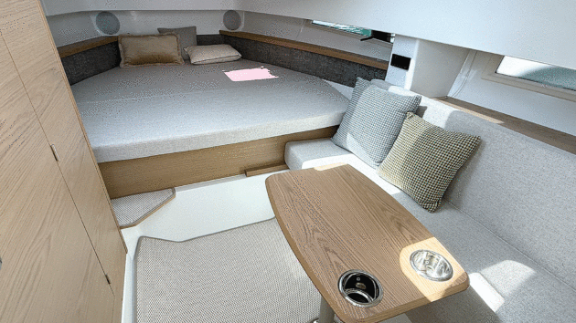 Separate heads and cabin are fine for weekending duties