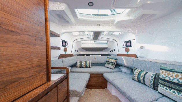 overhead skylights and gullwing