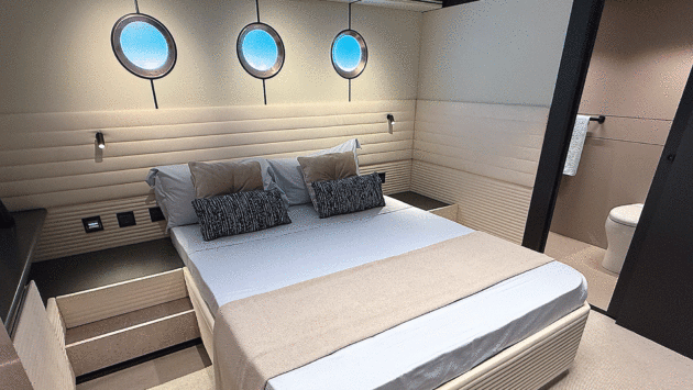 faux backlit portholes