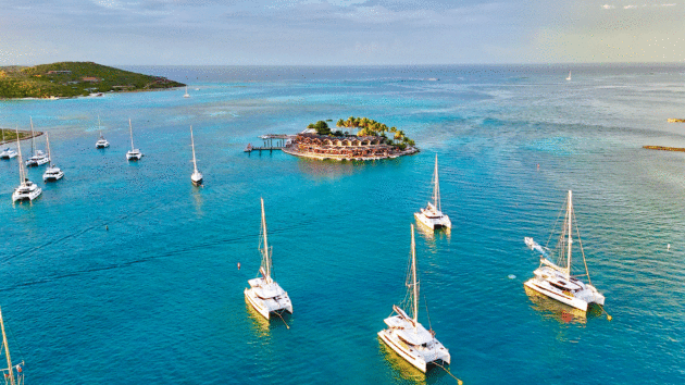 Saba Rock is one of several high end resorts in the BVI