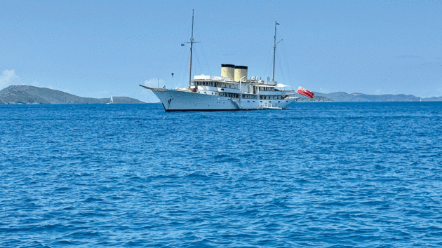 The Getty family’s iconic classic superyacht Talitha 
