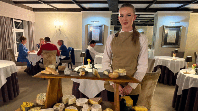 The legendary cheese trolley