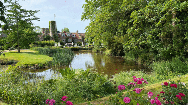 The hotel grounds are almost as big a draw as its renowned restaurant