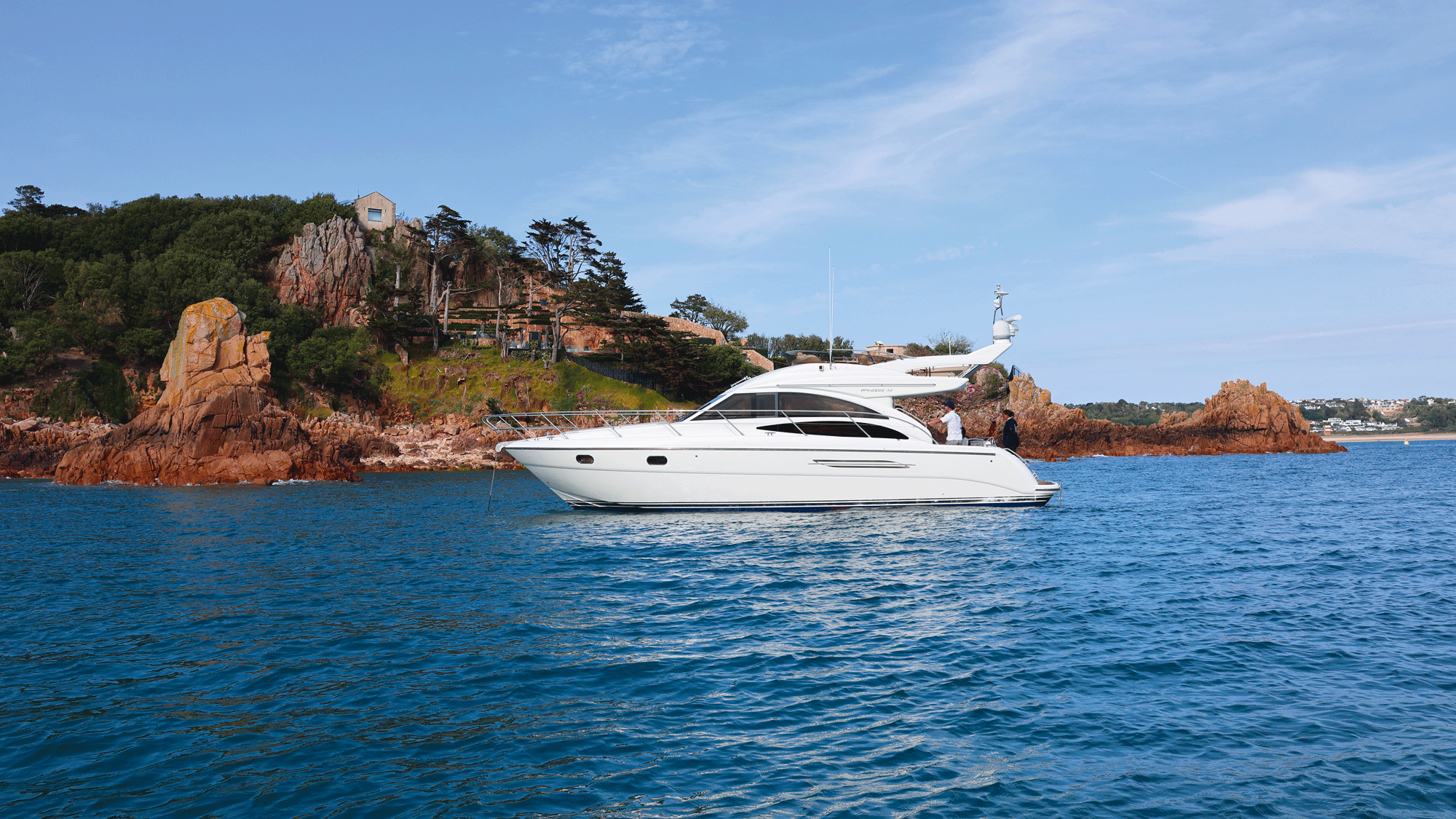 'Belvoir in Herm looked for all the world like a brochure shot for some Caribbean resort': Chartering in Jersey