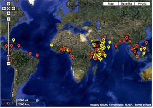 Google earth map of piracy