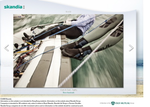 Skandia 'blown Away' phtoo gallery exhibition at London Boat Show 2010