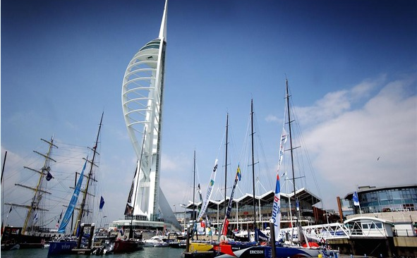 Gunwharf Quays to host Sunsail Sport Relief sail a mile fleet