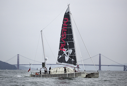 Plastiki sets sail