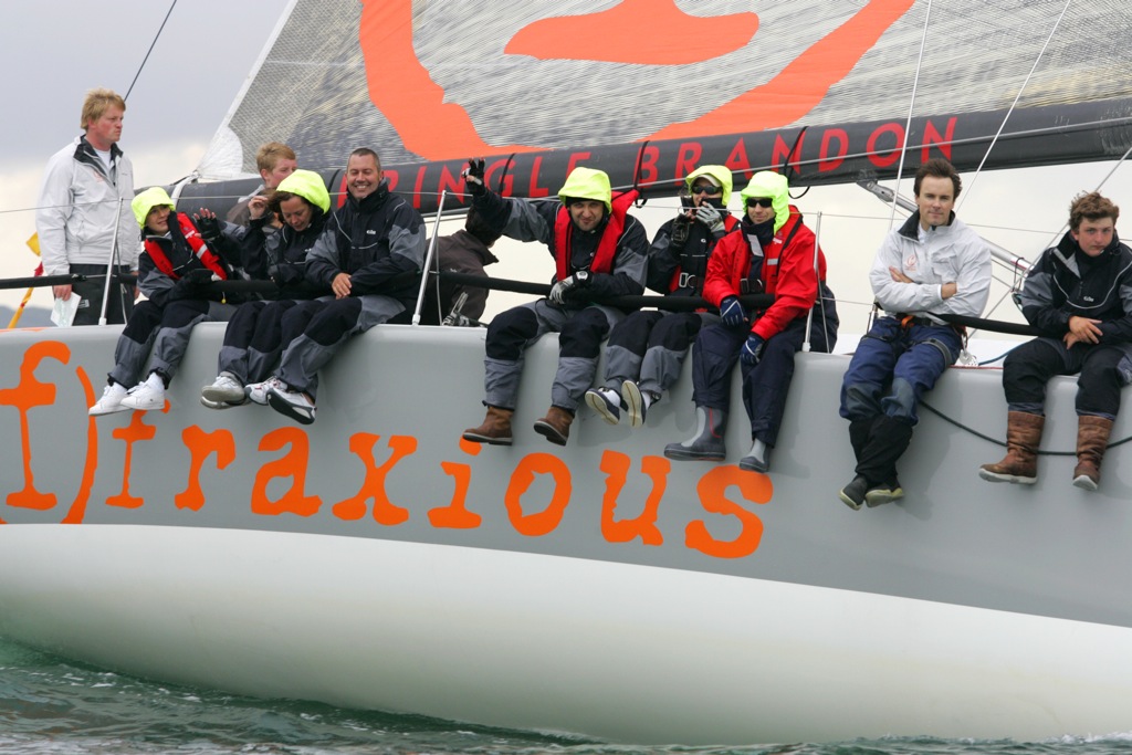 Fraxious racing round the Isle of Wight