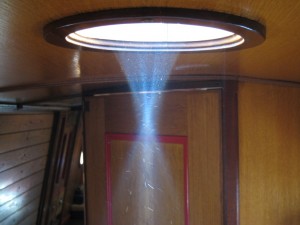 Bulls eye decklight fire hazard