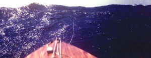 Wayfarer wanderer frank dye photo at sea