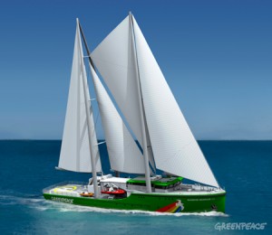 Rainbow Warrior III impression